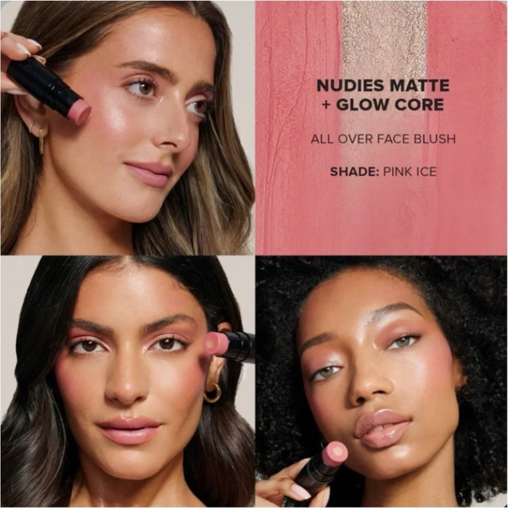 nudestix nudies matte +glow core in pink ice NEW